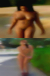 Female horny is full of energy.